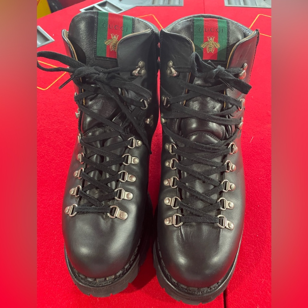Gucci men’s combat boots